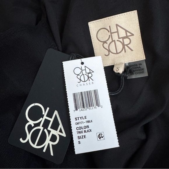 Chaser Romper Black Lace Size Small Spaghetti Straps Adjustable Cinch Waist NWT - Picture 2 of 16